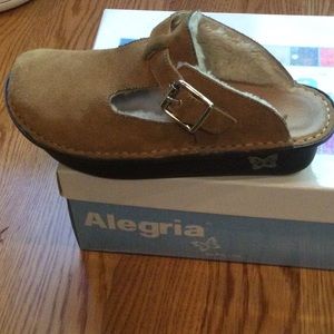 Alegria PG Lite ALG-902 in suede & shearling